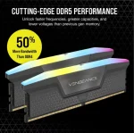 CORSAIR  DDR5 64GB (2 x 32GB) XMP VENGEANCE RAM, szürke - Image 2